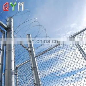 High Security Steel Wire Mesh Chain Link Airport Fence thumbnail-3