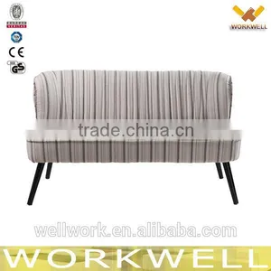 WorkWell Cotton Linen Mixed Upholstered Living Room Sofa Kw-D4218 thumbnail-1