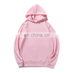 Custom Logo 280gsm High, Quality Plain White Pullover Sweatshirts Oversized Blank Hoodies for Men/ thumbnail-4