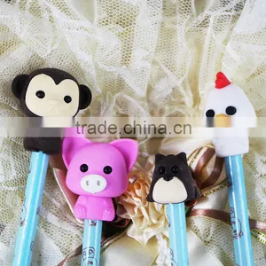 Top Quality Pencils Eraser Animal Print Top thumbnail-1