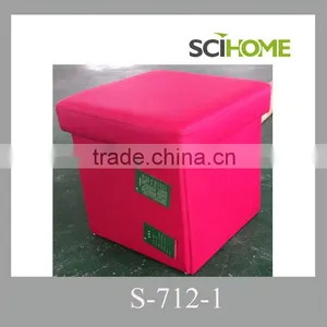 2014 New Style Leather Storage Pouf and Storage Ottoman thumbnail-1
