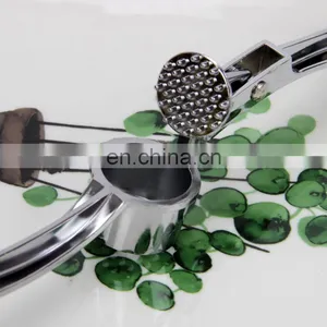 High Quality Ergonomic Stainless Steel Garlic Press thumbnail-4