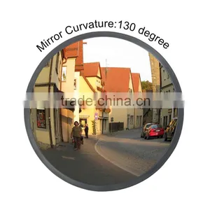 Car Rear View Round Concave Convex Mirror thumbnail-4