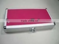 Aluminum Frame Waterproof Shell Hard Aluminum cd Dvd Case With cd Bag Inside thumbnail-1