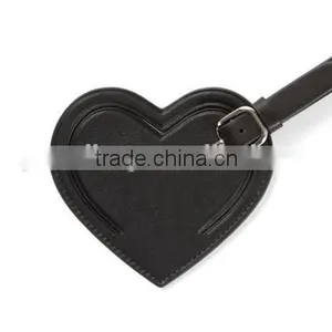 Colorful Genuine Cowhide Leather Luggage Parts Baggage Tags Travel Accessories for Decoration thumbnail-6