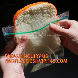 Slider Zipper Bag Plastic Bag With Zipper Resealable Zip Poly Bag, Mini Plastic Zipper Cosmetic Slider Zip Bags With Customized Logo Design thumbnail-5