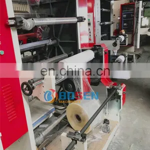 High Quality Good Price 2 Colors Flexo Printing Machine For FILM, PE,PP, NON-WOVEN,PAPER thumbnail-5