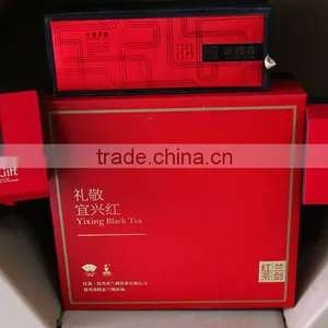 FDT Custom Glossy Lamination Full Color Logo Printed Square Tea Storage Gift Box thumbnail-2