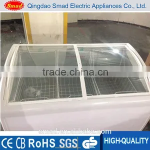 High Quality Glass Door Commercial Freezer Chest Freezer thumbnail-2