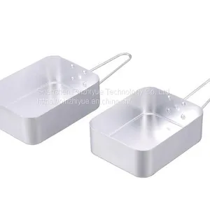 China Supplier 2 Sets Aluminum Lunch Box Aluminum Mess Tin for Sale thumbnail-1