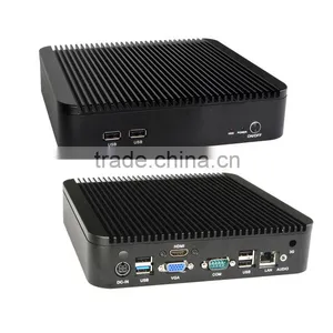 Fanless BOX PC With Bay Trail J1900 2.4GHz/ RAM MAX 8G/ 32GSSD / Ubuntu 14.04 thumbnail-1