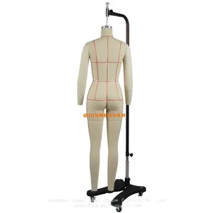 Junmei Brand US_ASTM 4 Female Curvy Body Tailor Sewing Mannequin for Dressmaker Designer Garment Industry thumbnail-5