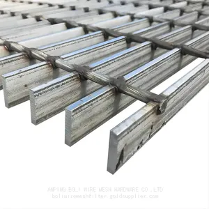 Top Grade High Quality Industry Galvanizing Flooring Bar Grating /Heavy-Duty Industrial Flooring /Hot STEEL Bar Grating thumbnail-1