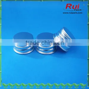 Aluminum Screw Cap for Cosmetic Plastic Bottle,cosmetic Aluminum Lid,silver Metal Cap thumbnail-1