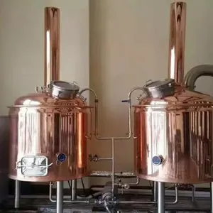 7BBL Brewhouse System Equipamiento de producción de cerveza artesanal necesario para elaborar cerveza thumbnail-4