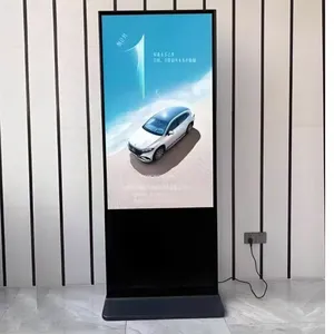 Vertical Full Screen Advertising Machine, High-definition Intelligent Welcome Water Sign, Floor Standing Electronic Poster Screen thumbnail-5