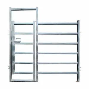 Australia Hot Dipped Galvanized Livestock Fence Man-way Gate Corral Panels Cattle Fence Panels Waterproof thumbnail-1
