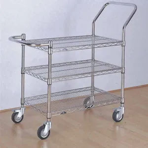 Wire Mesh Hand Cart 450*900*1150 thumbnail-1