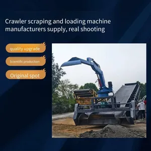 Automatic Loading and Material Piling Machine for Sand and Gravel, 200-ton Stacker-reclaimer, Crawler-mounted Material Piling Machine for Coal Slag thumbnail-1