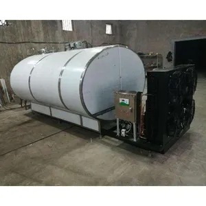Milk Cooling Tank 1000 Liters Horizontal Milk Cooling Tank Stainless Steel Milk Cooling Storage Price thumbnail-4
