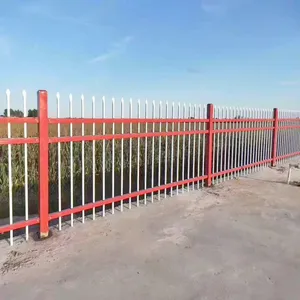 Galvanized Zinc Steel Fence With 2.5m Height 3.0mm Wire Dia Welded Grid Mesh 100x50mm thumbnail-1