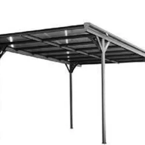 Waterproof Aluminum Louver Pergola, Adjustable Roof Outdoor Patio Pavilion thumbnail-1