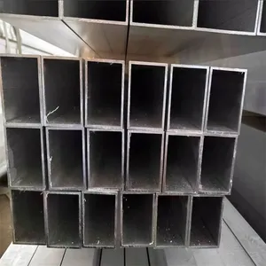 Factory Direct Aluminium Square Pipe & Rectangular Tubing Anodized Powder Coated for Construction thumbnail-2