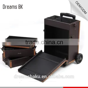 Promotional Trolley Hairdressing Makeup Kit Case Pvc Organizer Case thumbnail-2