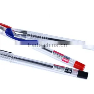 Simple New Model Transparent Ball Pen for Office thumbnail-2