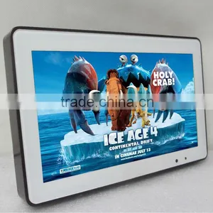 27 Inch Wall-mounted Computer Kiosk Advertising Touch Display Screen Led Indoor Signage Windows 7 Windows Media Player TOTEM thumbnail-1