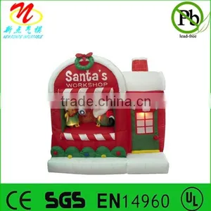 Gemmy Christmas Decoration Inflatable Santas Workshop thumbnail-1