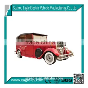 6 Seats Electric Classic Cart With Comfortable Bench Seat With High Backrest, Half Closed Door thumbnail-1