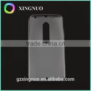 Slim Transparent Crystal Clear TPU Back Cover for MOTO X Style X Pure Edition XT1572 XT1570 thumbnail-2