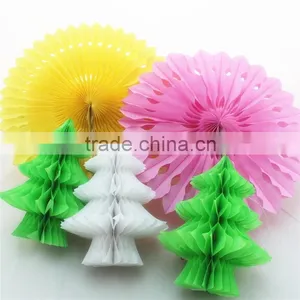 Paper Christmas Tree and Fan for Decoration Frozen Party thumbnail-1