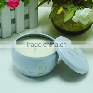 Small Metal Tin Candle/scented Tin Candle/Tin Box Candle thumbnail-1
