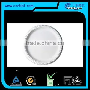 Biodegradable Compostable Cornstarch Material Round Plates 7'' 9'' 10'' Size thumbnail-1