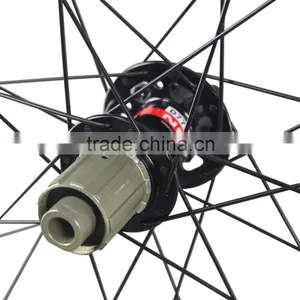ICAN Carbon Road Disc Carbon Wheels 700c Disc Bike Wheel 38mm Tubular Cyclocross Disc Wheelset 38T thumbnail-3