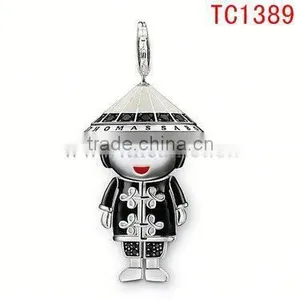 TC1389 Scarf With Jewelry Design China Kids Pendant&charm thumbnail-1