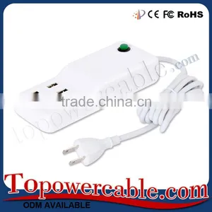 Best High Speed Multi 6 Port Usb 2.0 Ac Power Adapter Hub Connector thumbnail-1