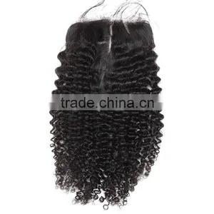 Cheap Brazilian Virgin Human Hair 4X4 Natural Part Lace Closure With Baby Hair Quality Choice thumbnail-6