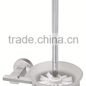 Aluminium Decorative Toilet Brush Holder / Bathroom Brush Holder thumbnail-1