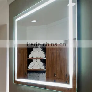 UL ETL CE Custom Frameless LED Lighted Wall Mirror thumbnail-1