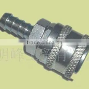Steel Needle Self-locking 3/8"(10mm)Hose Barb thumbnail-1