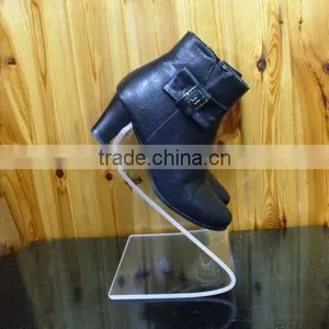 Clear Acrylic Women Shoes Retail Shop Display Holder Stand Riser Rack thumbnail-1