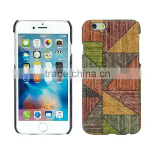 Fashional Geometric Wooden Phone Case for IPhone 6s Mobile Phone Case thumbnail-2