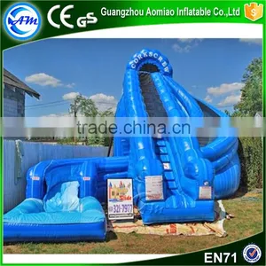 Best Selling Crazy Game Giant Adult Inflatable Double Lane Slip Slide thumbnail-2