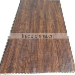 Wooden Style Hot Foil Stamping Pvc Ceiling Sheet,plastic Wall Panel T057 thumbnail-1