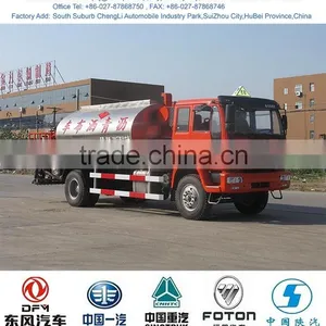 10000 Liter Bitumen Paver, 10 m3 Bitumen Tanker Truck, Asphalt Sprayinger Tank Truck thumbnail-6