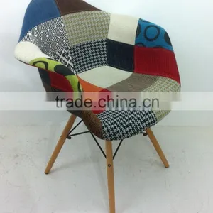 Beautiful Fabric Chair Patchwork Chairs HYX-809C thumbnail-1
