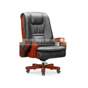 2015 Arrival Leather Executive True Designs Office Chair thumbnail-2